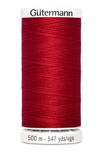 Gütermann all-round sewer 500m color: red 046