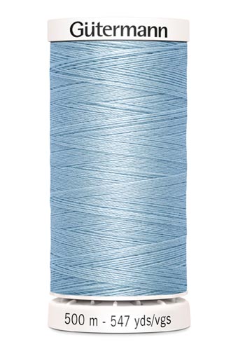 Gütermann all-round sewer 500m color: light blue 075