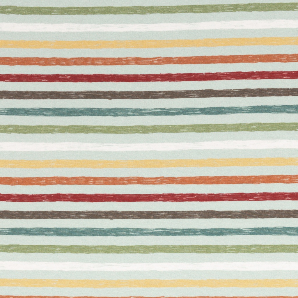 Jersey | Vintage Farm by Swafing| hellmint, Streifen