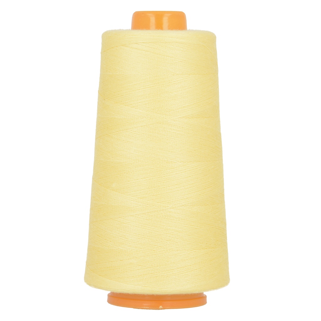 Yarn spools - 3000m | different colors | Overlock/Coverlock 125 - yellow