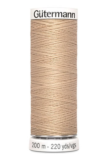[748277-170] Gütermann all-round sewer 200m | Color beige 170