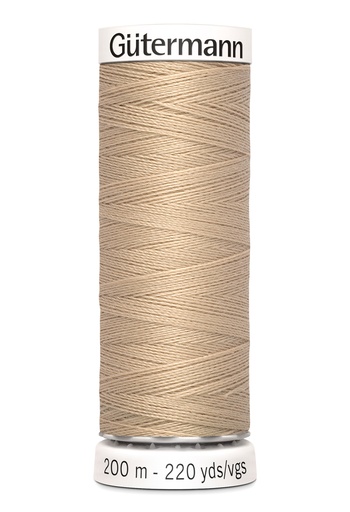 [748277-186] Gütermann all-round sewer 200m | Color beige 186