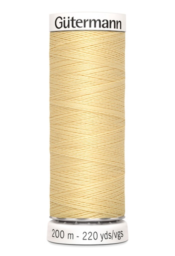 [748277-325] Gütermann all-round sewer 200m | Color light yellow 325
