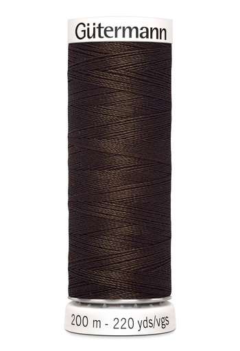 [748277-406] Gütermann all-round sewer 200m | Color dark brown 406