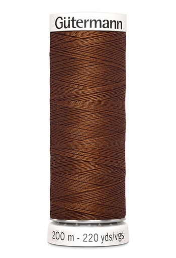 [748277-650] Gütermann all-round sewer 200m | Color brown 650