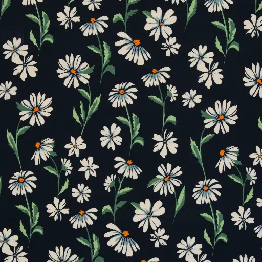 [082530-578579] Jersey viscose, Selina, abstrait, fleurs | PIÈCE RESTANTE 1,6 mètres