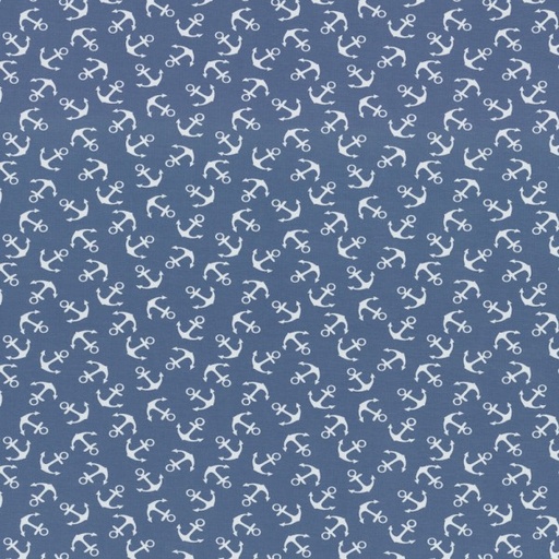 [079804 600-259] Verena, jersey cotton, anchor, smoke blue