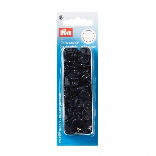[393102] Prym | Non-sew press fasteners "Color Snaps", round, 12.4mm, navy