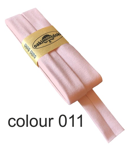 [198410-011] Jersey bias binding | oaki doki | different colors | 3 meters, 20mm<span> - </span>pink