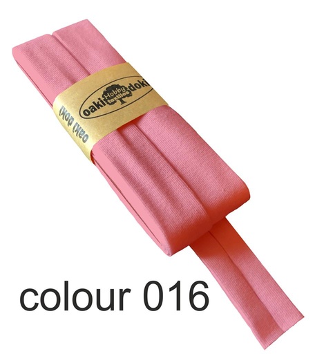 [198410-016] Jersey bias binding | oaki doki | different colors | 3 meters, 20mm<span> - </span>pink